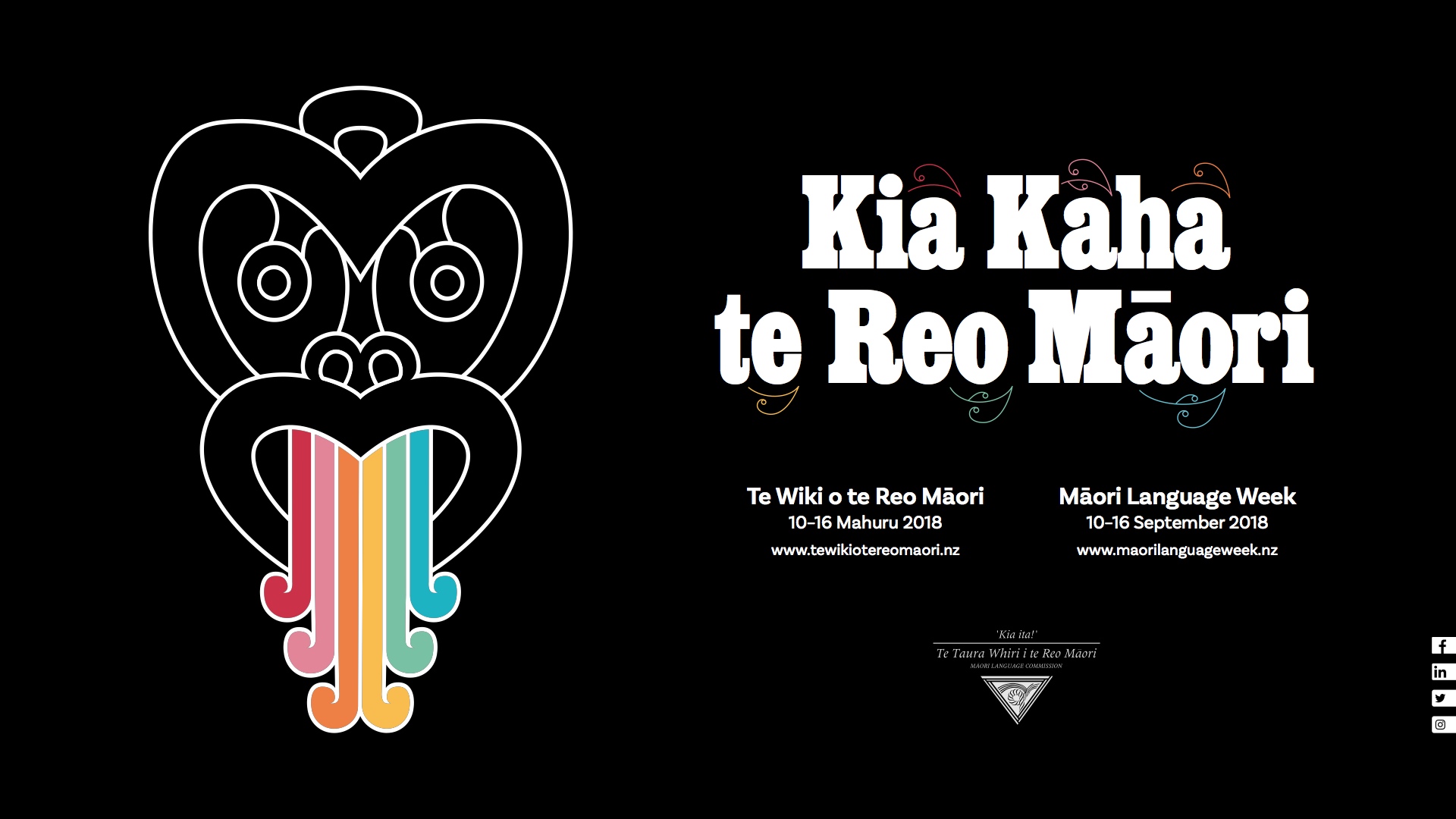 Kia Kaha te Reo Māori – Māori Language Week 2018