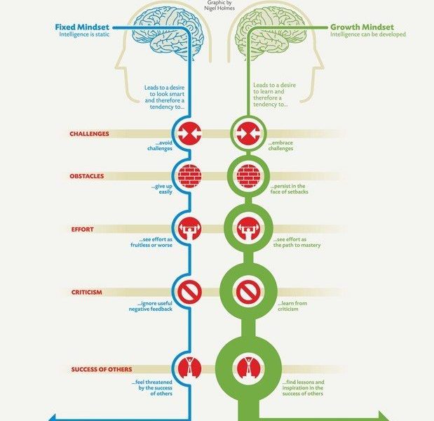 A growth mindset for learning success