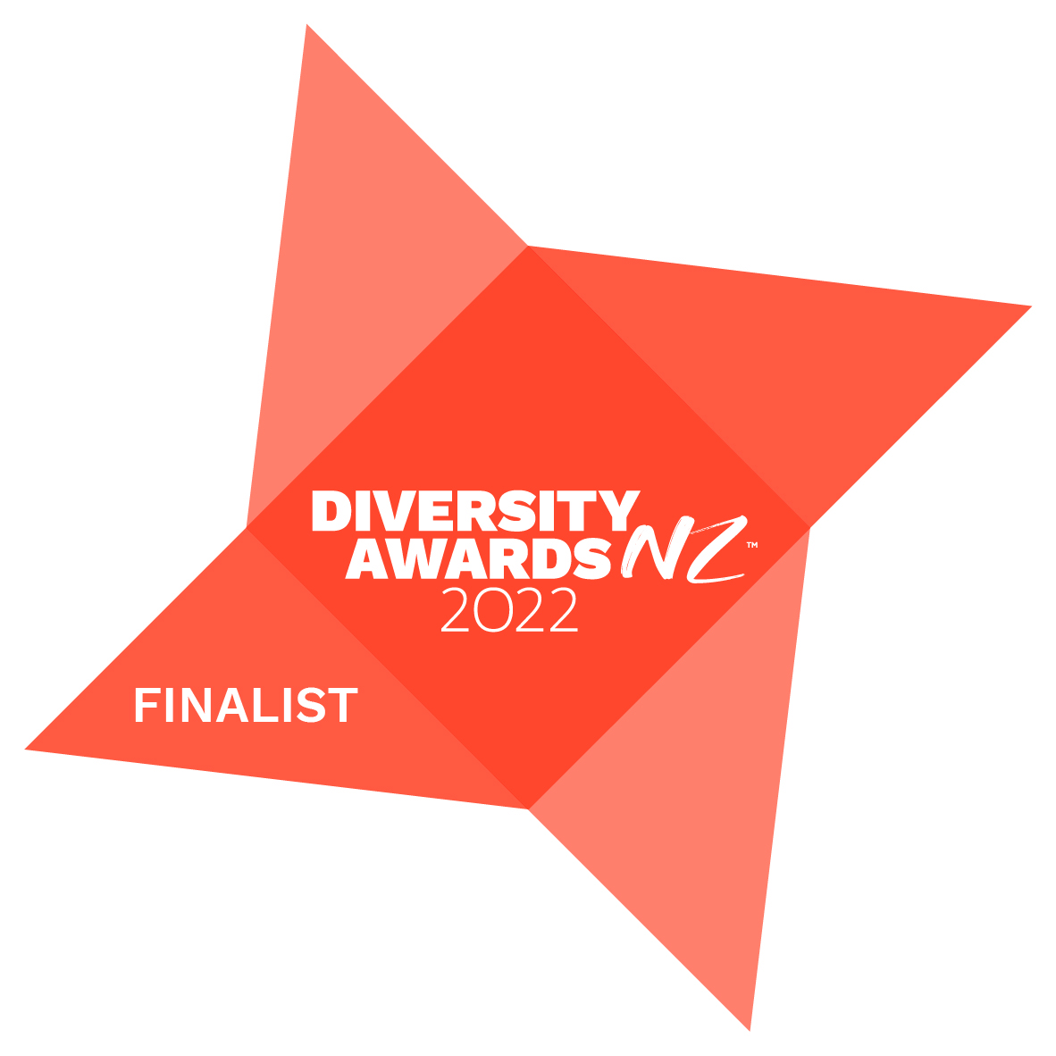 2022 Diversity Awards NZ - finalist badge