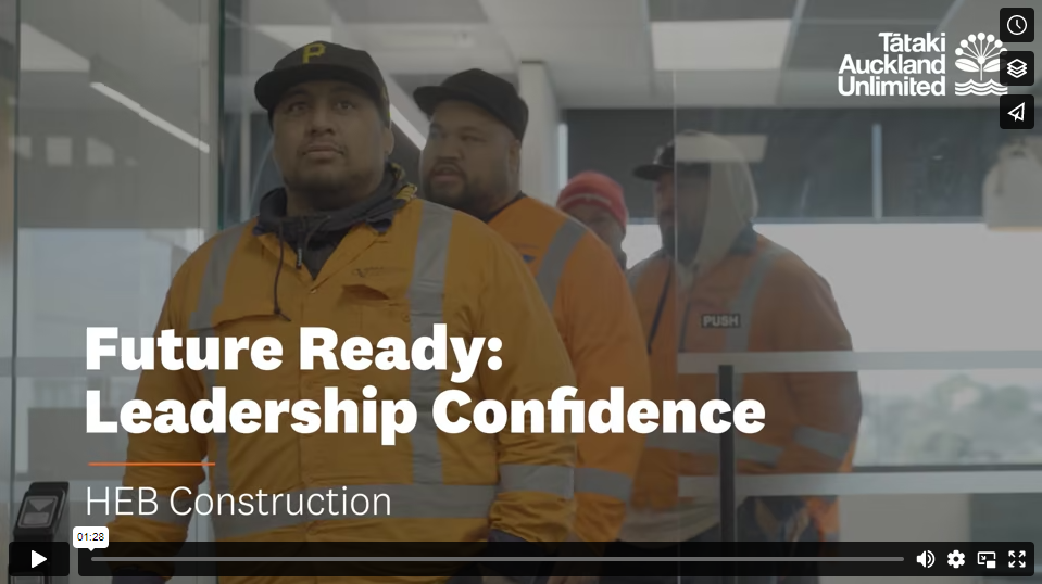 Future Ready: Leadership Confidence – HEB Construction