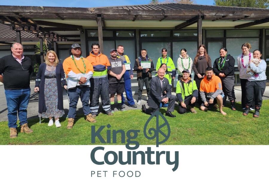 King Country Pet Food Leadership graduates