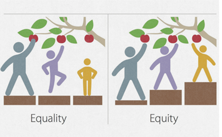 Digital equity diagram